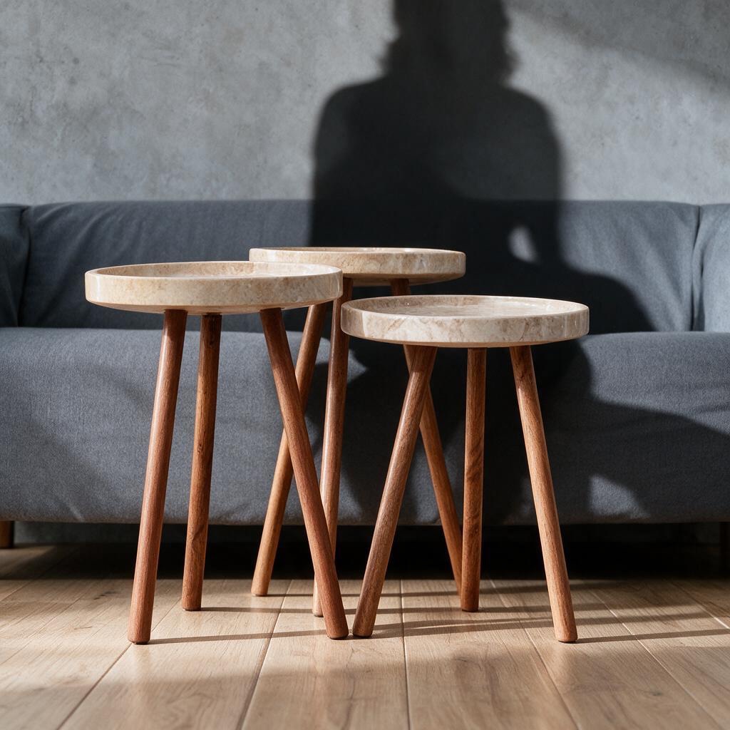 Marble Table & Coffee Table